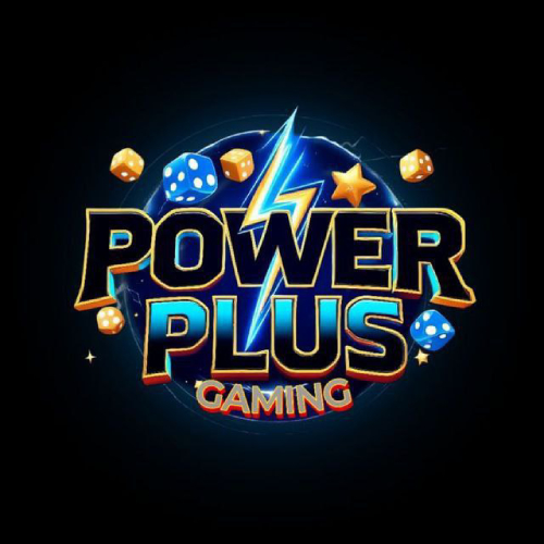 Banner showing Power Plus Gaming mobile app interface